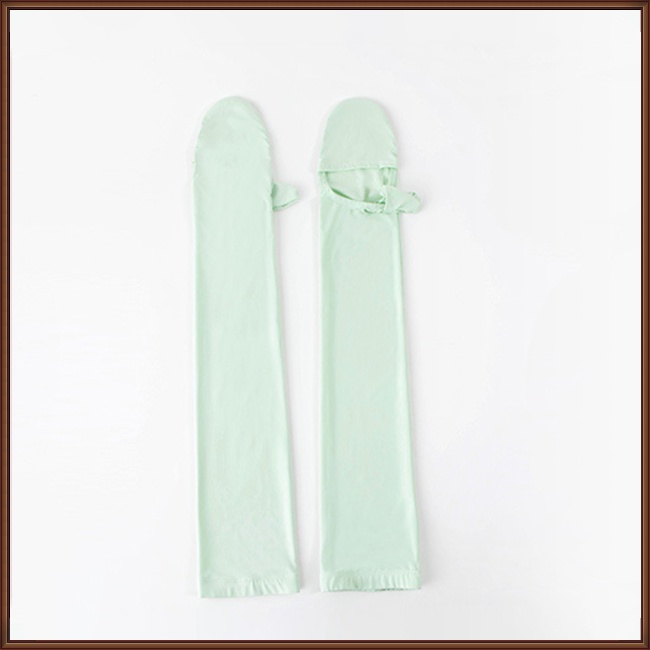 Găng Tay Chống Nắng Và Tia Uv Bằng Lụa Lạnh Mỏng Thời Trang Mùa Hè Cho Nữ