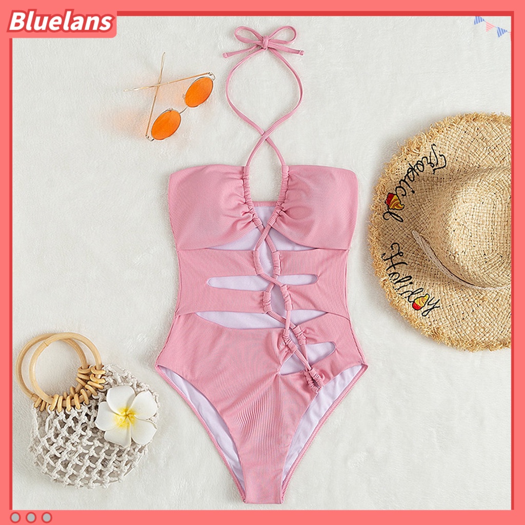Bộ Bikini Một Mảnh Hở Lưng Thời Trang Mùa Hè Cho Nữ