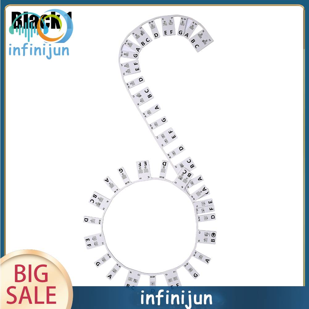 Miếng Dán Note Bàn Phím Đàn Piano 61 / 88 Phím Cho Người Mới Bắt Đầu