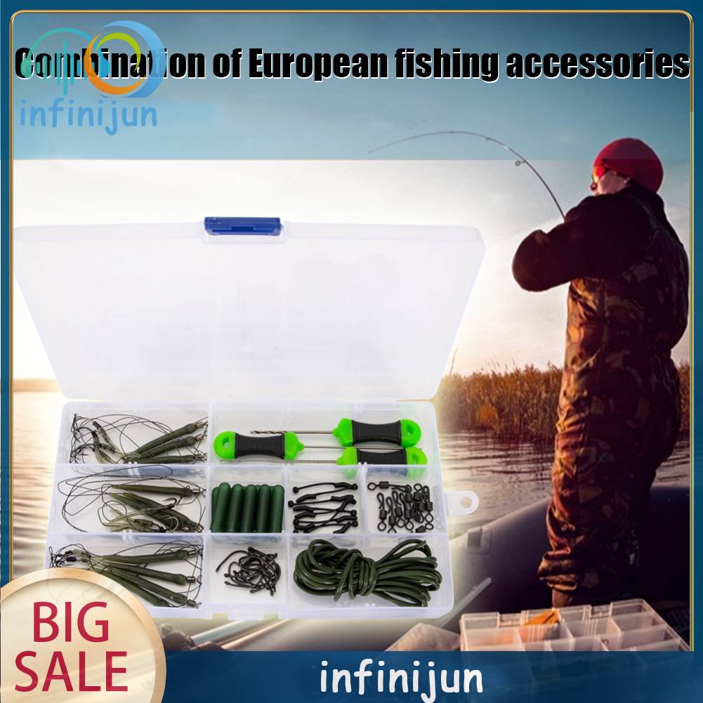Bộ 62 Phụ Kiện Câu Cá Chuyên Nghiệp