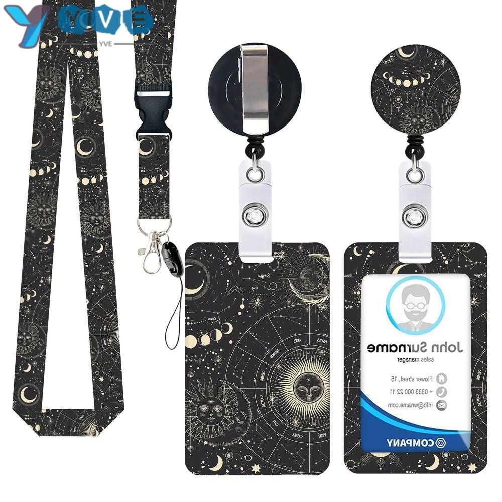 Kẹp Giữ Thẻ ID / Huy Hiệu Có Thể Thu Gọn Tiện Dụng Cho Văn Phòng