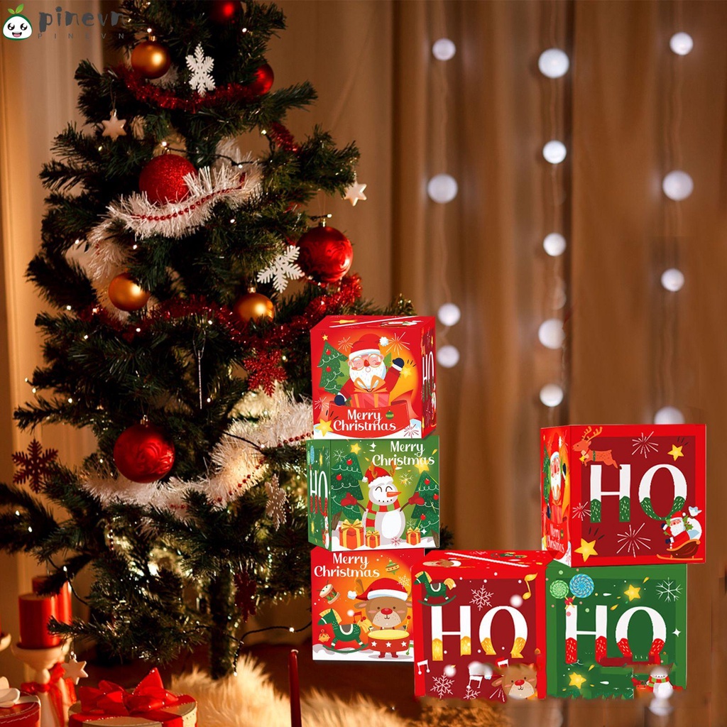 PINEVN Set 3 Hộp Thẻ Chúc Mừng Giáng Sinh
