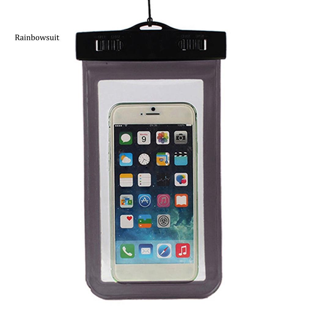 Túi Đựng Điện Thoại Chống Thấm Nước Kèm Kẹp Tiện Dụng Khi Đi Bơi