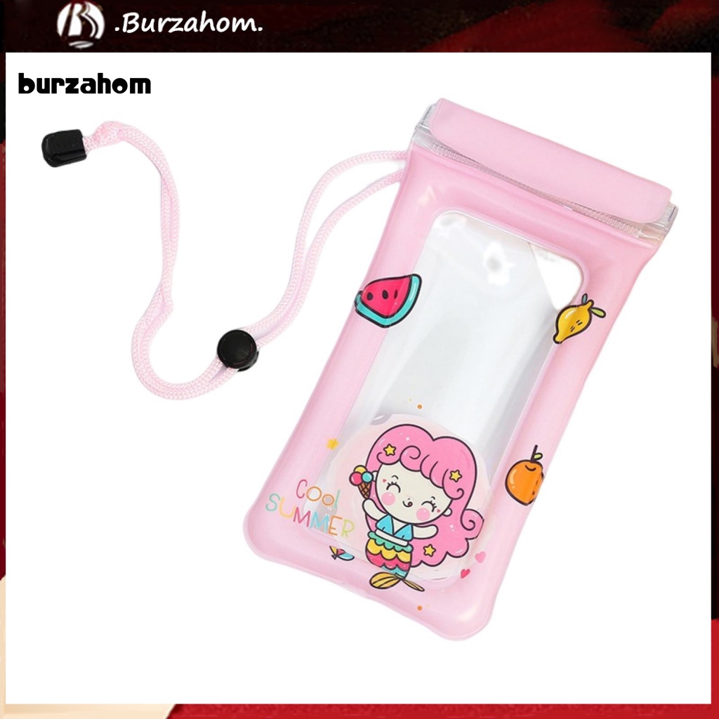 Túi Đựng Điện Thoại Chống Thấm Nước Họa Tiết Hoạt Hình Dễ Thương