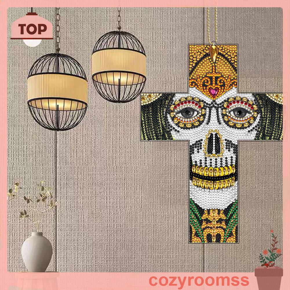 Mặt Dây Chuyền Tròn Bằng Resin Đính Đá DIY Dùng Trang Trí Tiệc Sinh Nhật / Lễ