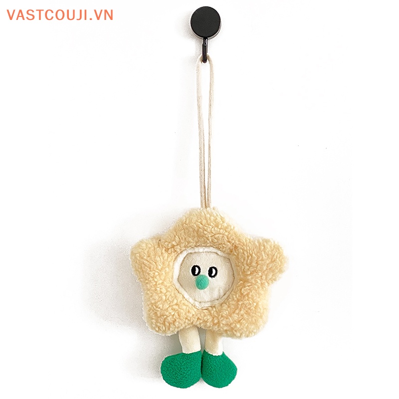 Móc Khóa Hình Búp Bê Nhồi Bông Mềm Mại Đáng Yêu