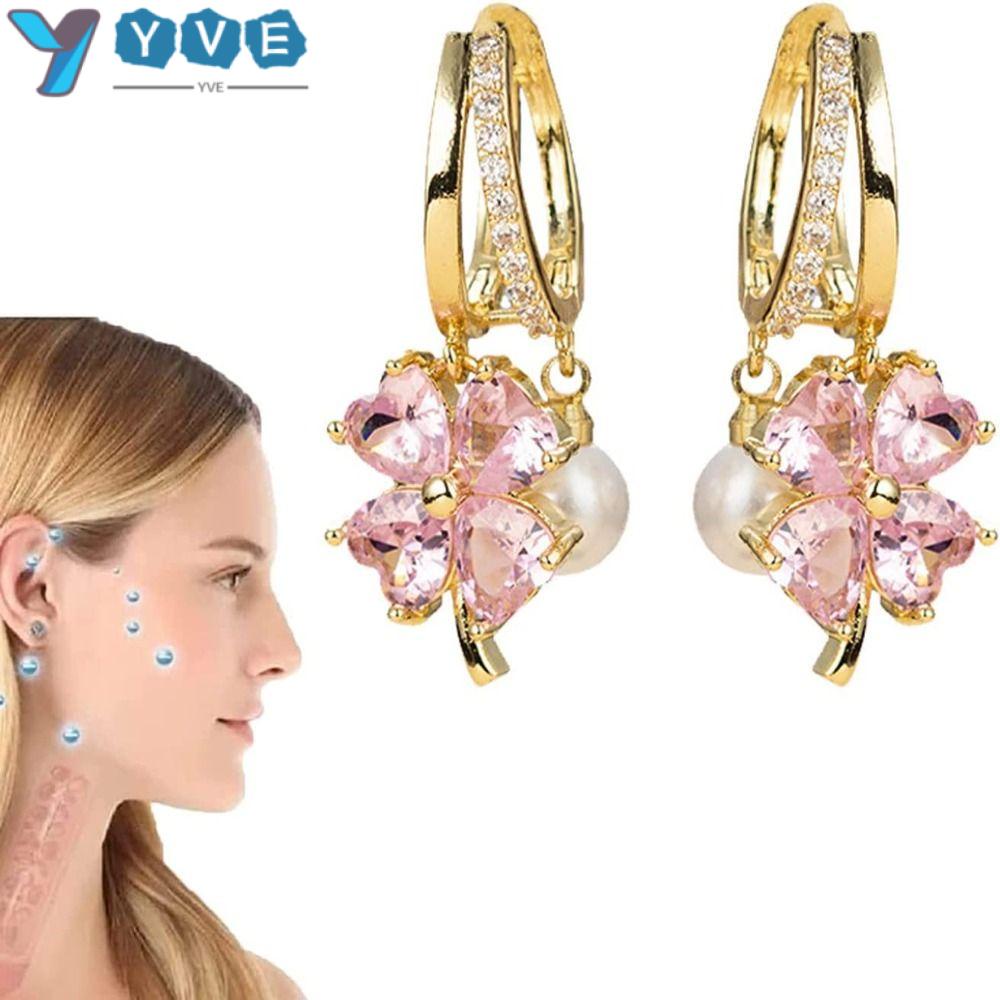 YVE Bông Tai Từ Tính Giúp Giảm Căng Thẳng Và Phục Hồi Chứng Bạch Kim