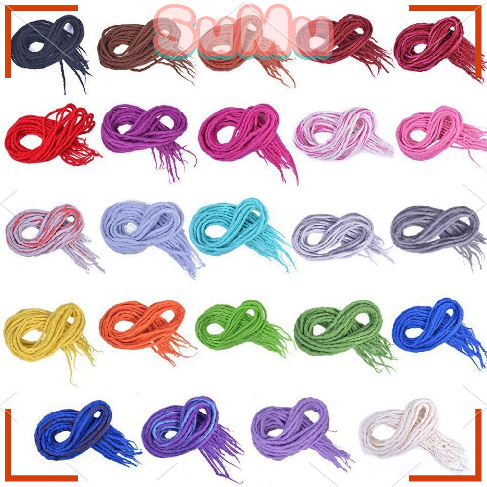 SUMU Tóc Tết Bím Thủ Công 22 inch