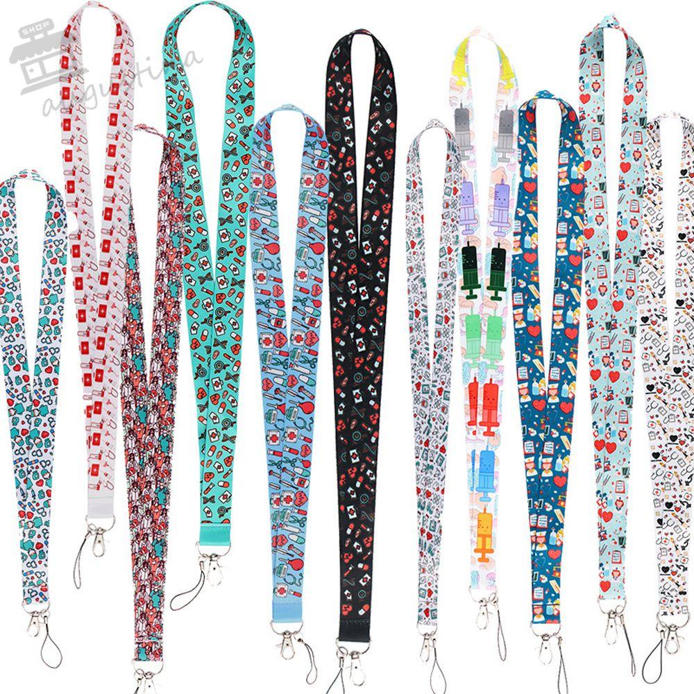 AUGUSTINA Dây Treo Điện Thoại / Móc Khóa Cho Y Tá / Bác Sĩ Dễ Thương