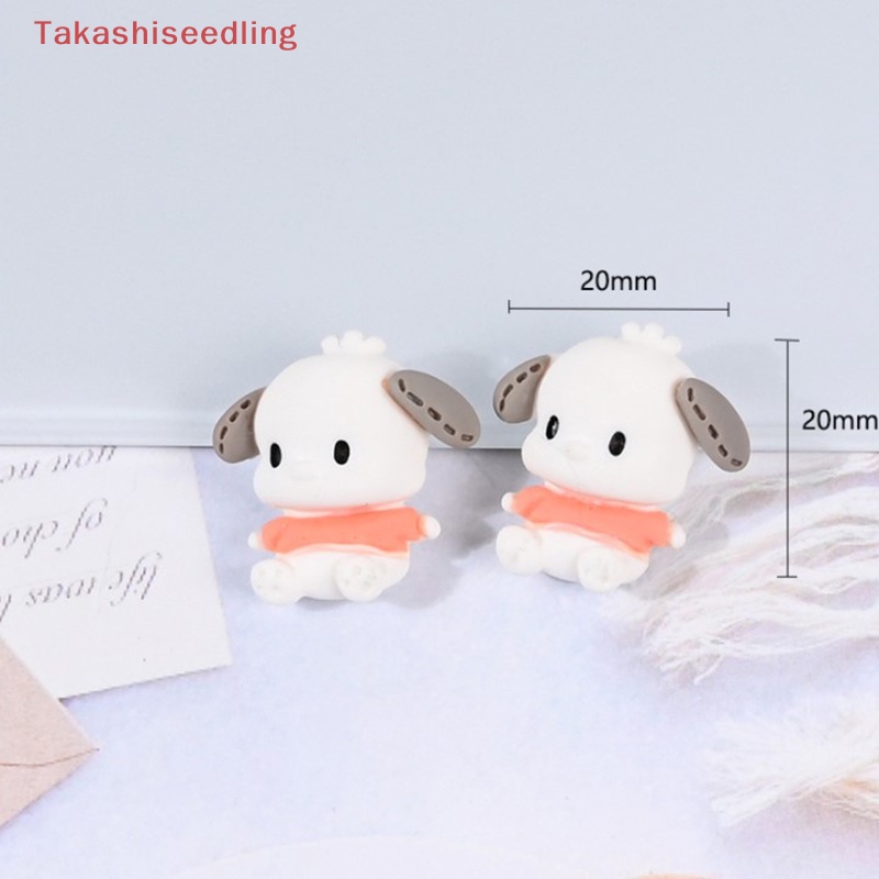Bộ 10 Tượng Thỏ Gấu Hoạt Hình Đáng Yêu Bằng Nhựa Resin