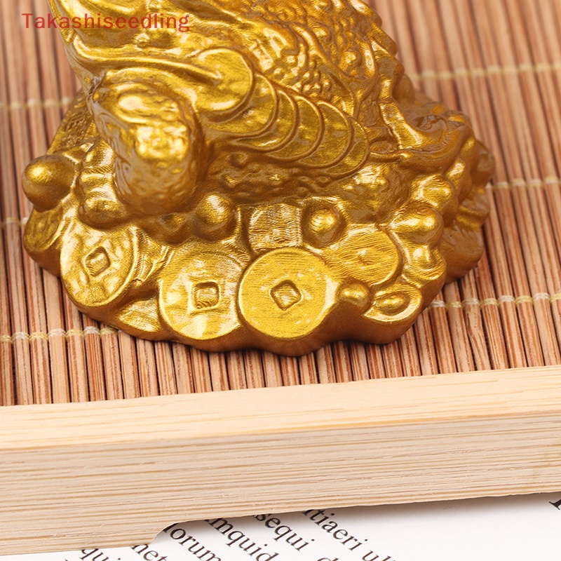 Đồng Xu Vàng May Mắn Phong Thủy Hình Chú Ếch May Mắn