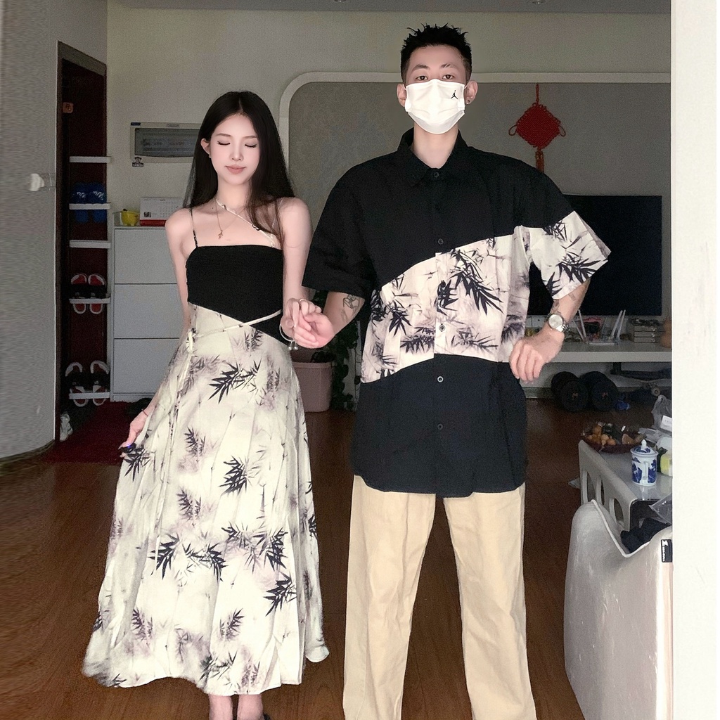 Đầm Hai Dây Phong Cách Trung Hoa Mới Cho Cặp Đôi 6.25