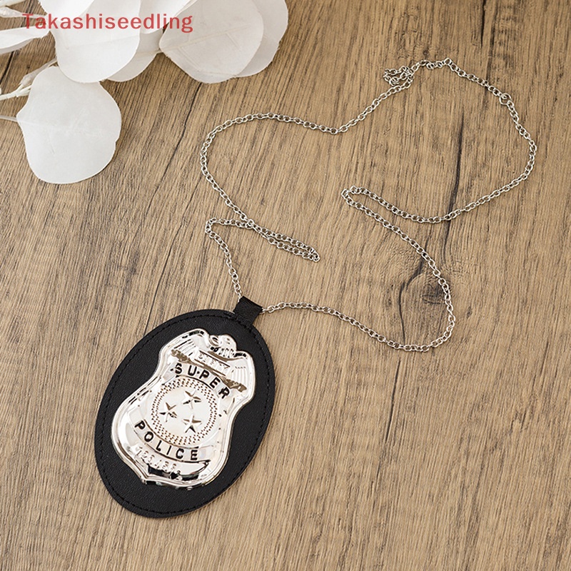 (Takashiseedling) Vòng cổ Cảnh Sát Mỹ Giả Đặc Biệt Cho Nam