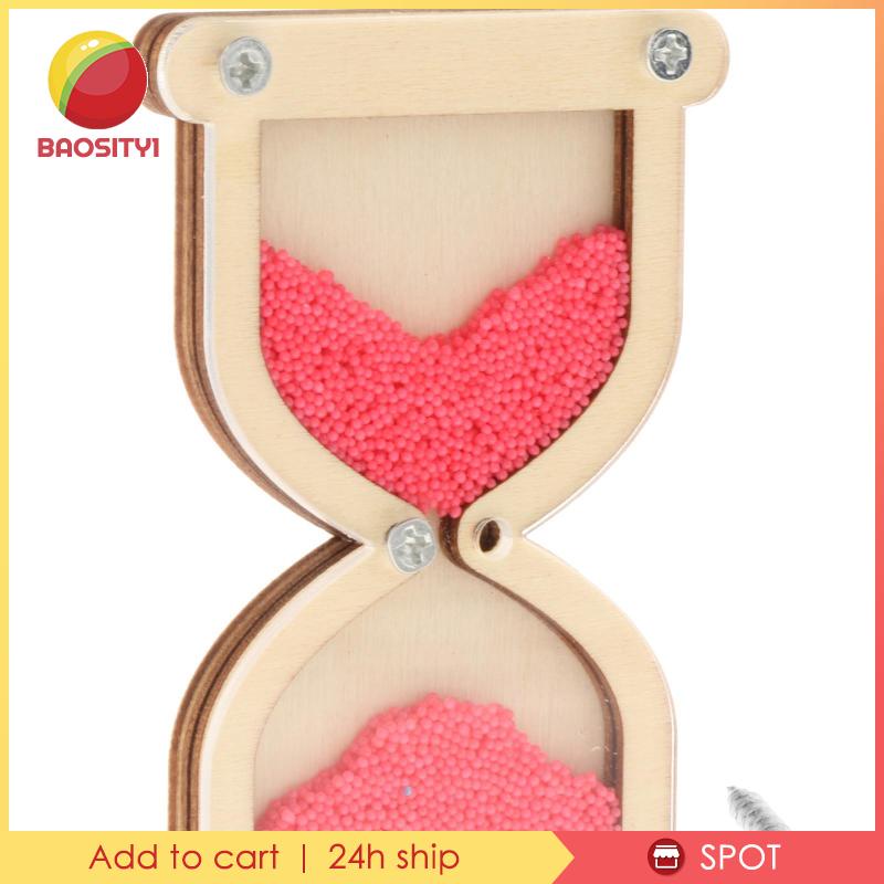 [Baosity1] Phụ Kiện Đồng Hồ Cát Bằng Gỗ Kỹ Năng Cơ Bản Dành Cho Bé Trai Bé Gái