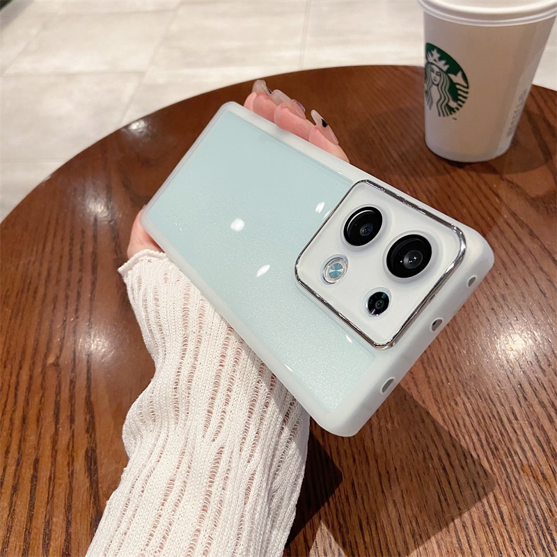 Ốp Điện Thoại Mềm Nhám Trong Suốt Bảo Vệ Ống Kính Máy Ảnh Cho infinix Note 30 Pro 30i Note 30 5G Hot 30i 30 Play hot30 5G
