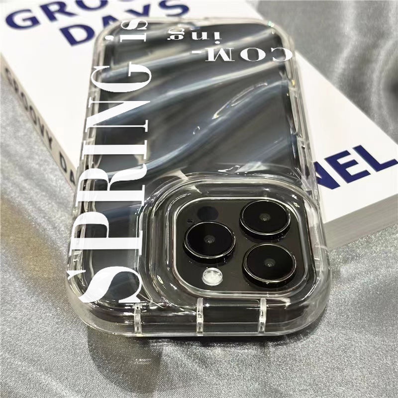 Ốp Điện Thoại Dẻo Trong Suốt In Chữ Dễ Thương Cho iPhone14promax11 / XLBE 81312 plus / xr Apple /ins 7