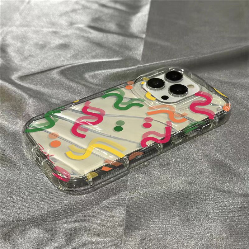 Ốp Điện Thoại Mềm Trong Suốt Họa Tiết Cá Sấu Dễ Thương Cho iPhone14promax 1312 / 11 7 / 8plus xr / sins AEAM