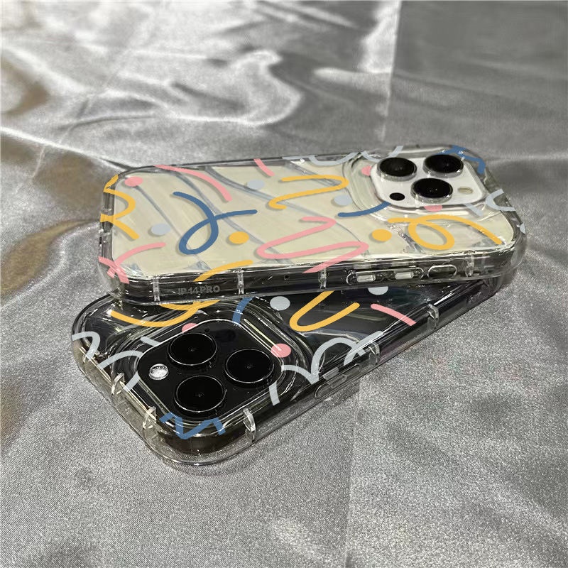 Ốp Điện Thoại Dẻo Trong Suốt Họa Tiết Hoạt Hình Oigh Dễ Thương Cho Apple 8 Line / 1312 iPhone14promaxsins11 7 plus / xr