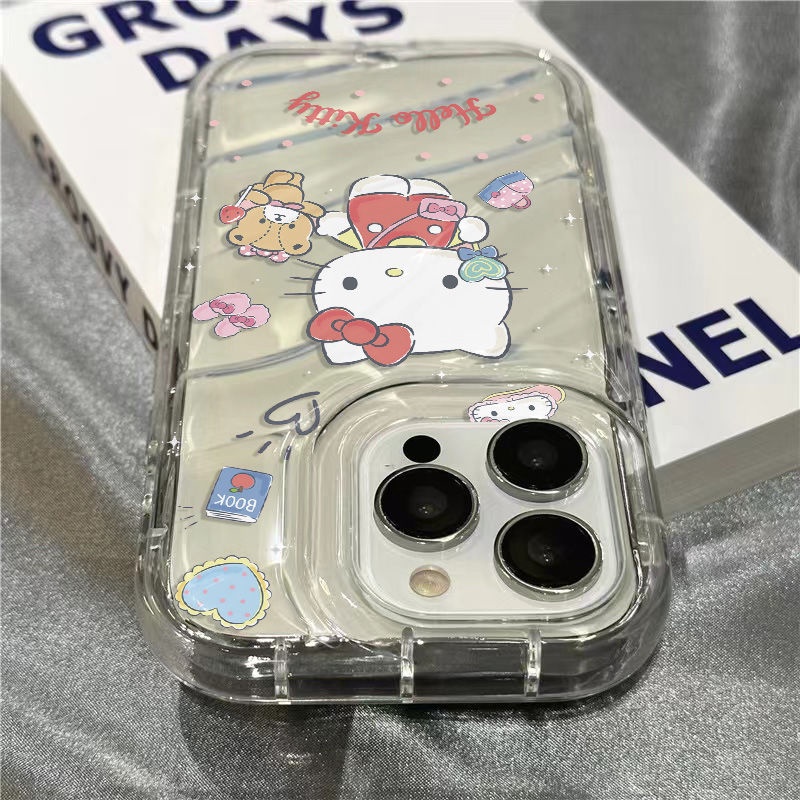Ốp Điện Thoại Mềm Trong Suốt In Hình Gấu Hoạt Hình Dễ Thương Cho Iphone 7iphone14promax / 8 11 / xr / 1312