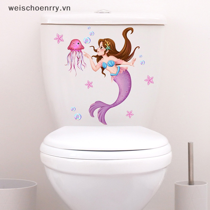 Bộ 11 Đề Can Dán Toilet Hình Động Vật Ngộ Nghĩnh