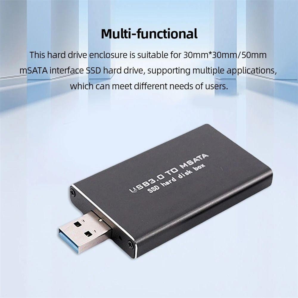 MMLUCK Khay Đựng Ổ Cứng Không Dây 30 * 30 / 50 Sang USB 3.0 Mini SSD MSATA PCI-E SSD Cho Ổ Cứng SSD