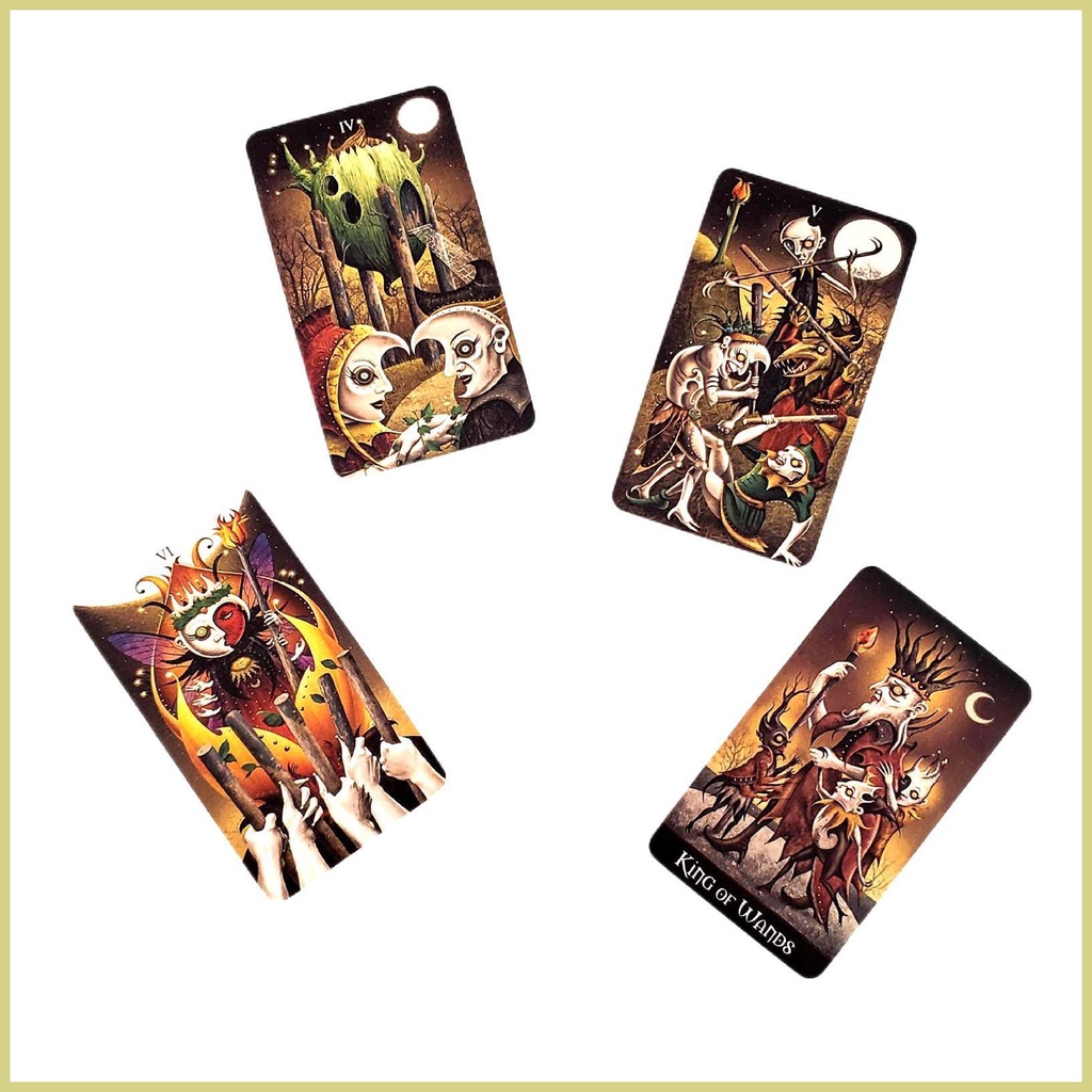 Bộ Bài Tarot Giải Trí Oracle Game Fate Divination Deviant Moon Tarot