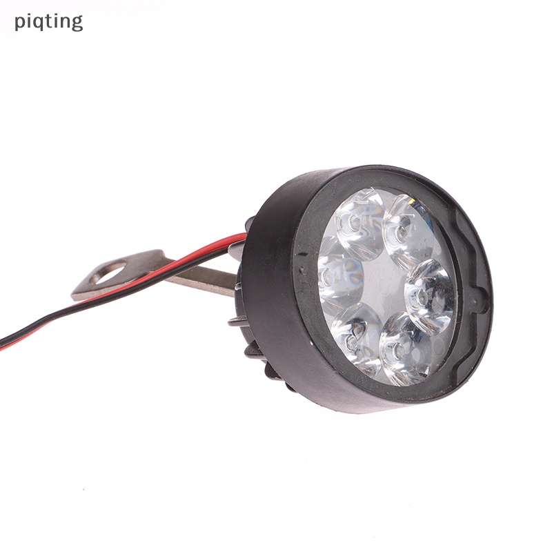 Đèn Pha Siêu Sáng 6 Led 12V Hình Oval Vỏ Sò Chuyên Dụng Cho Xe Mô Tô