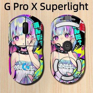 Thích hợp cho Chuột Logitech gpw Miếng dán sơn chống trượt G Pro X Siêu nhẹ Chống mài mòn Anime thấm mồ hôi chống bụi