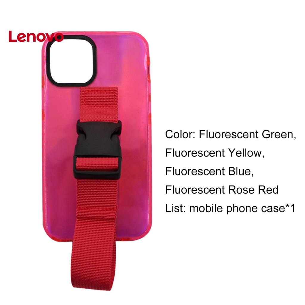 Ốp Điện Thoại TPU Màu Huỳnh Quang Họa Tiết Hoa Hướng Dương Kèm Dây Đeo Cho iPhone 12 Mini / 12 Pro / 12 Pro Max