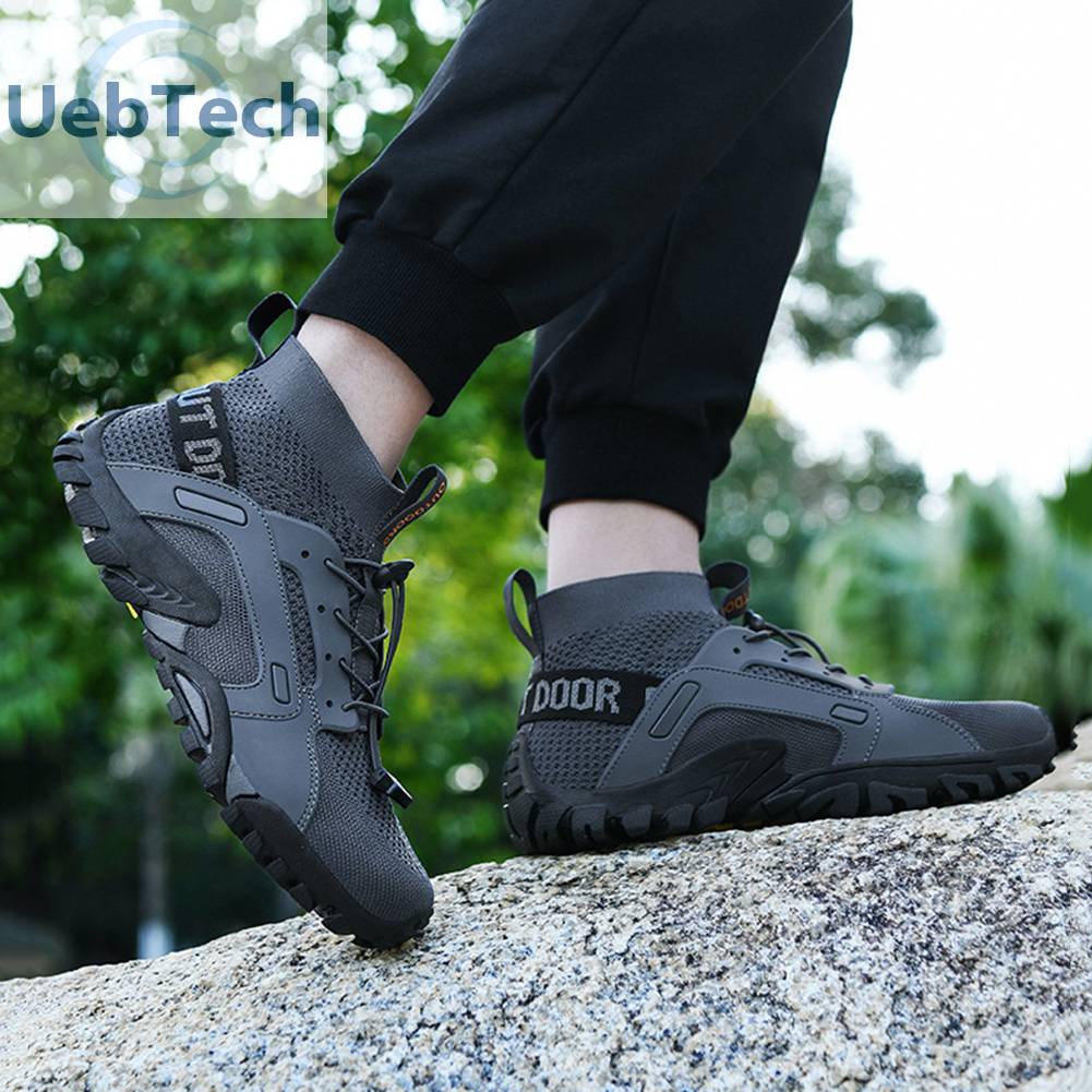 Giày Cao Su Mềm Đi Xe Đạp Leo Núi Cho Nam