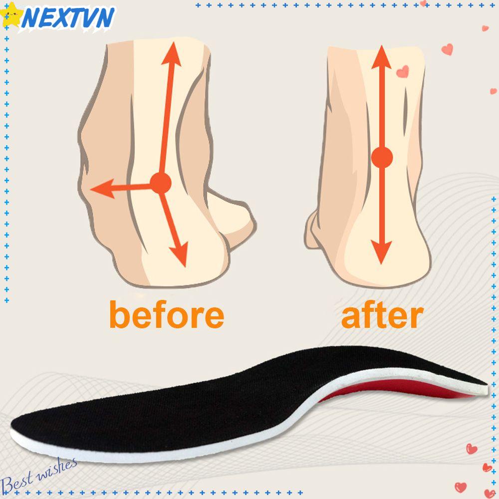 NEXTVN 1 Cặp Đế Lót Giày Thể Thao Hỗ Trợ Chỉnh Hình Chân Phẳng Thoải Mái