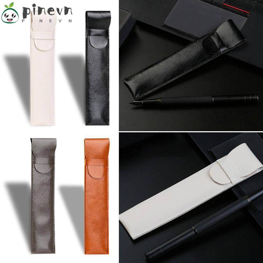 PINEVN Bộ 5 Túi Đựng Bút Thiết Kế Đơn Giản Phong Cách Vintage