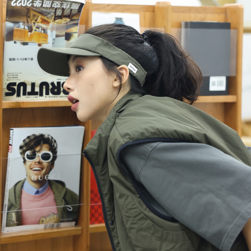 Mũ Lưỡi Trai Nửa Đầu Chống Nắng Cao Cấp Thời Trang Cho Nữ