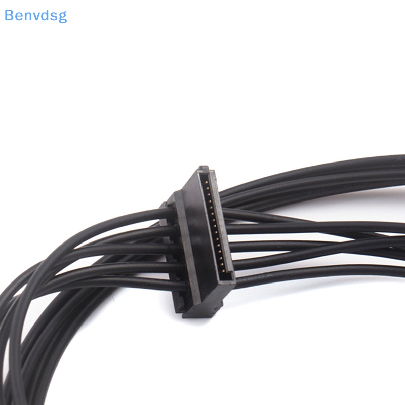 Cáp Chia Nguồn SATA / 4PIN Mở Rộng 1 Đầu Cắm Sang 5 Ổ Cứng DIY