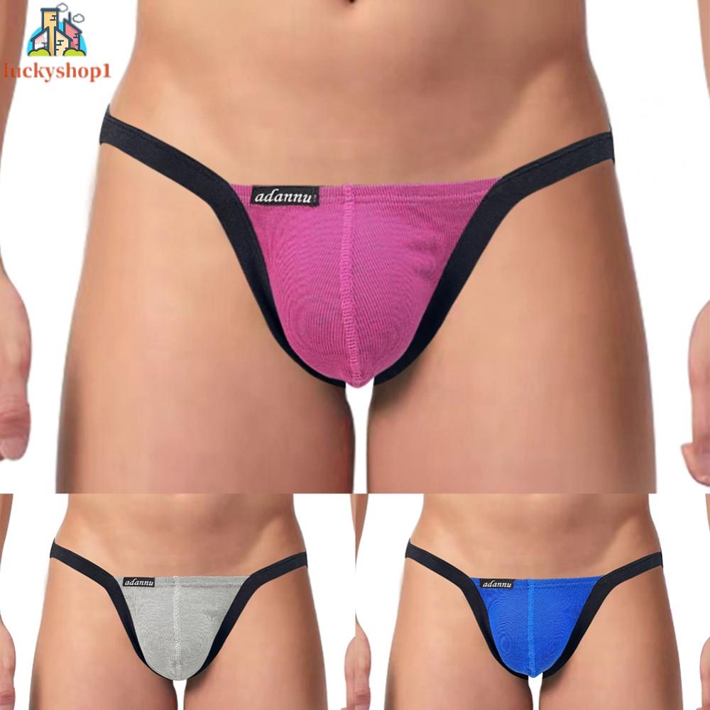 1 Quần Lót Boxer Cotton Lưng Thấp Thời Trang Mới