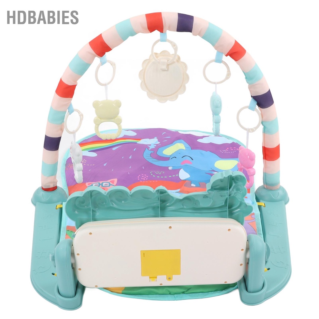 HDbabies Bé Chơi Piano Thảm Tập Gym Đa Năng Giáo Dục Có Thể Tháo Rời Đá Và Cho Sơ Sinh Đi Trẻ