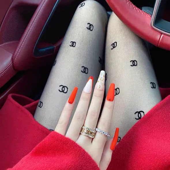 Quần Tất Lụa Nylon Siêu Mỏng Màu Đen Phong Cách Punk Lolita Harajuku Mùa Hè Cho Nữ