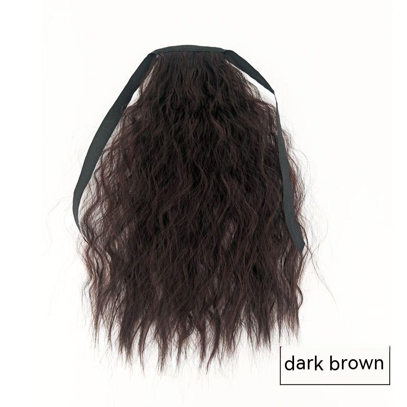 Tóc Giả Đuôi Ngựa Xoăn Dài Bằng Lụa Xinh Xắn Dành Cho Nữ