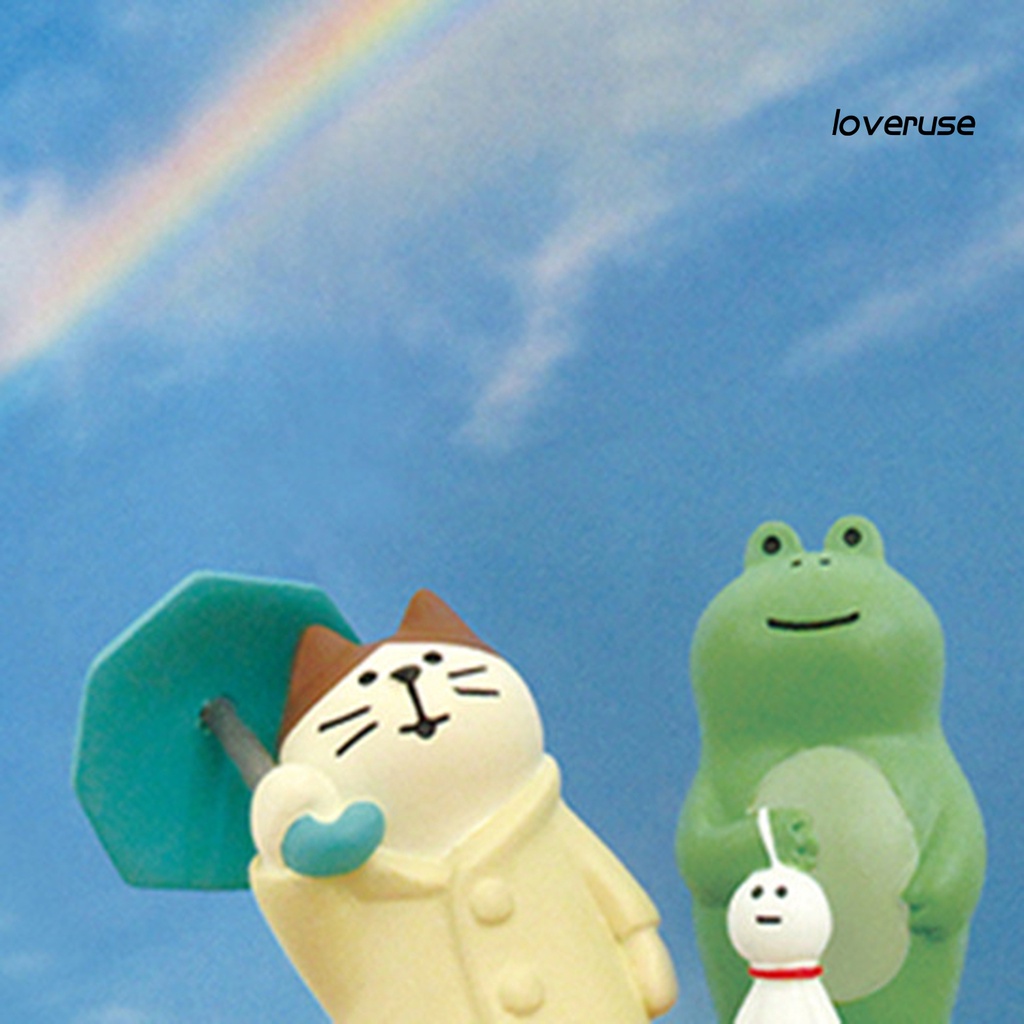 Mô Hình Động Vật Mini Bằng Nhựa Resin Chống Dao Độc Đáo Trang Trí Nhà Cửa