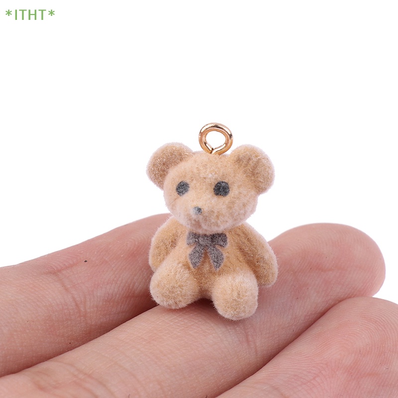 Mặt Dây Chuyền / Vòng Tay / Móc Khóa Hình Gấu Hoạt Hình DIY Mới