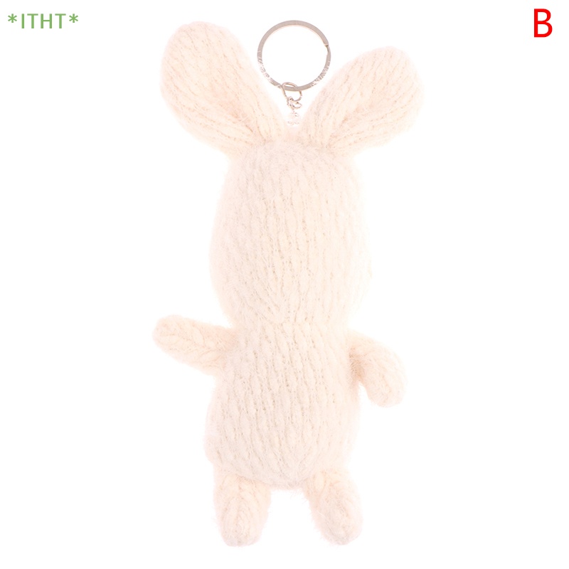 Móc Khóa Hình Thỏ Nhồi Bông Xinh Xắn Mới