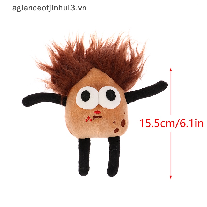 Búp Bê Nhồi Bông Mềm Mại Treo Chìa Khóa / Ba Lô / Túi Xách Trang Trí Hình Khoai Tây Chiên Dễ Thương