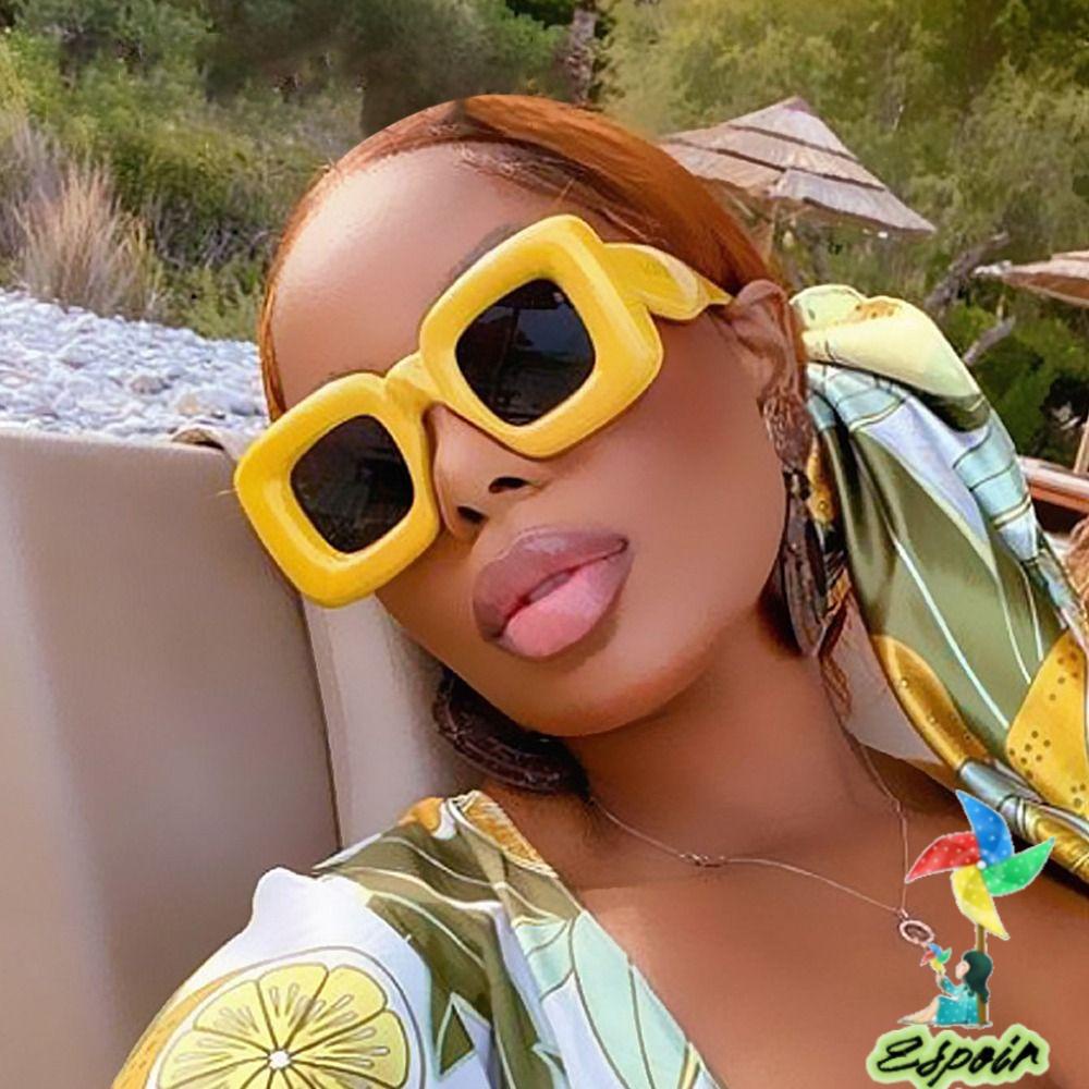 ESPO Kính Râm Nữ Chống Tia UV400 Màu Sắc Ngọt Ngào Y2K