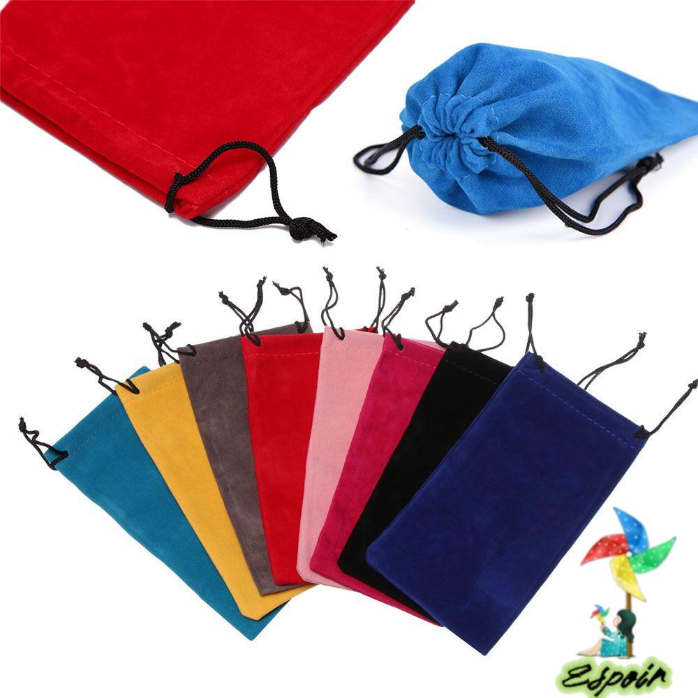 ESPO Túi Đựng Mắt Kính Bằng Vải Mềm Màu Trơn