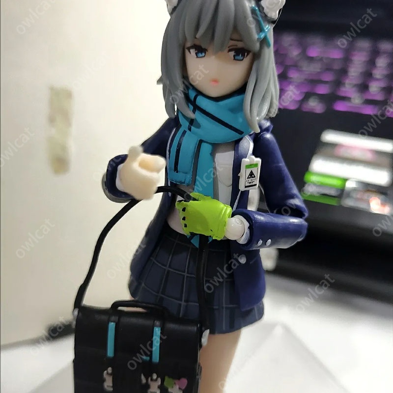 Mô Hình Nhân Vật Blue Archive Sunaookami Shiroko  15cm Action Figure JK Abydos High School Countermeasures Committee Figure Packed in Box Model