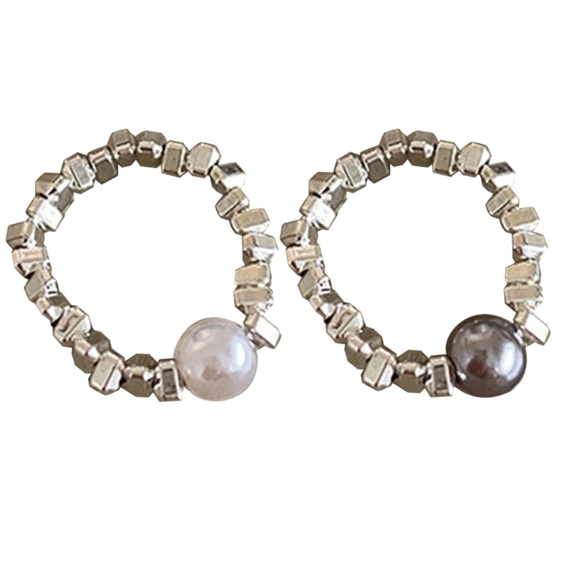 Nhẫn Bạc Đính Ngọc Trai Nhân Tạo Dành Cho Nữ