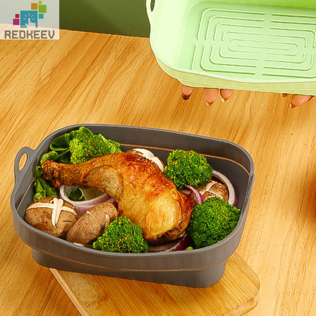 Set 2 Tấm Silicone Lót Nồi Hấp Bánh Gấp Gọn Tiện Lợi