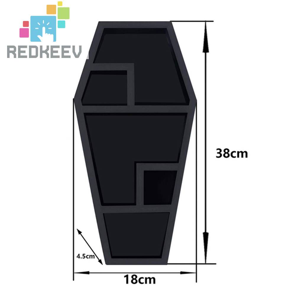 Giá Đỡ Mô Hình Quan Tài Phong Cách Gothic Trang Trí Halloween