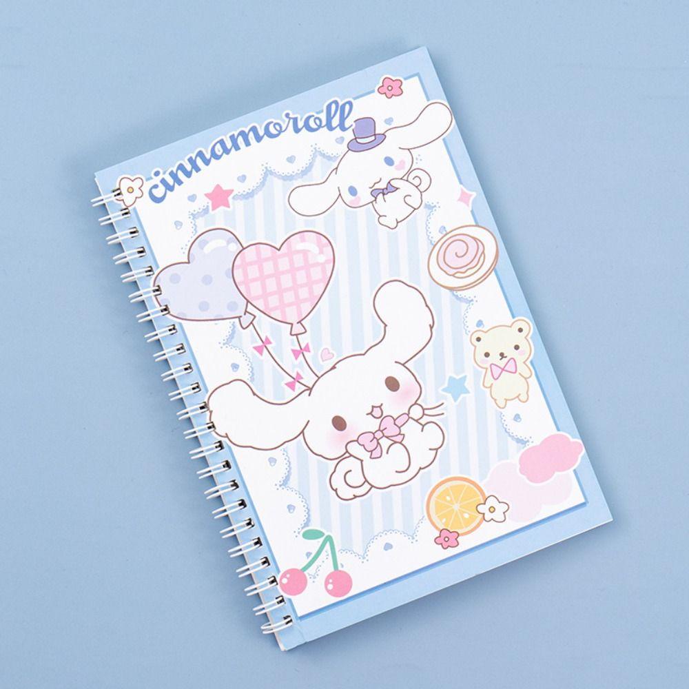 Sổ Tay Ghi Chú Khổ A5 Họa Tiết Hoạt Hình Kuromi Dễ Thương Bắt Mắt