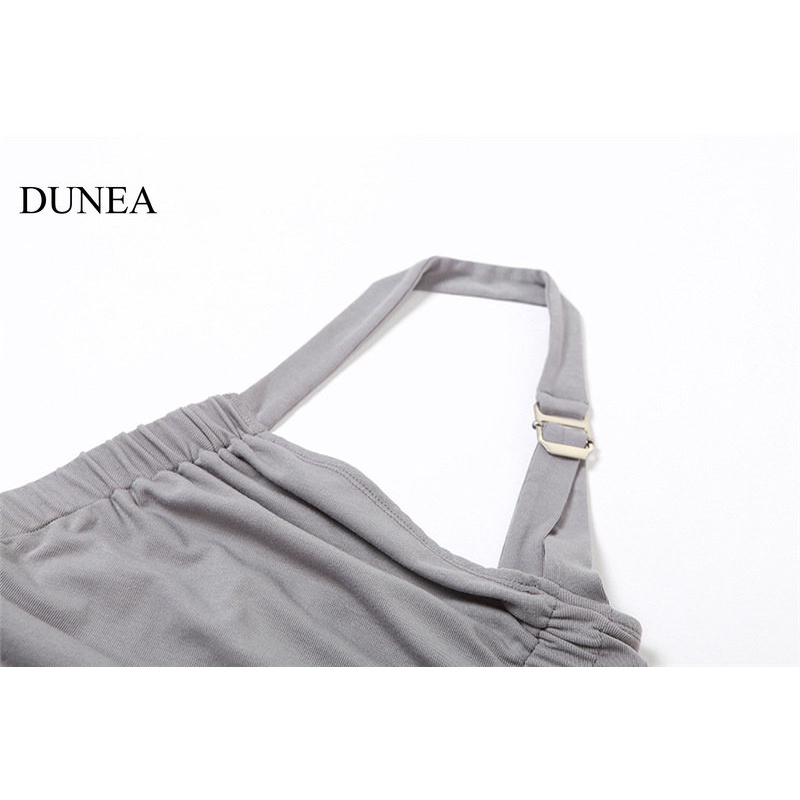 DUNEA Áo Hai Dây Hở Lưng Gợi Cảm Thời Trang Cho Nữ